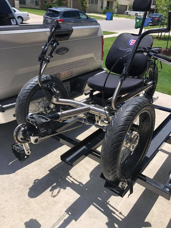 elt xl with a fat tire trike b