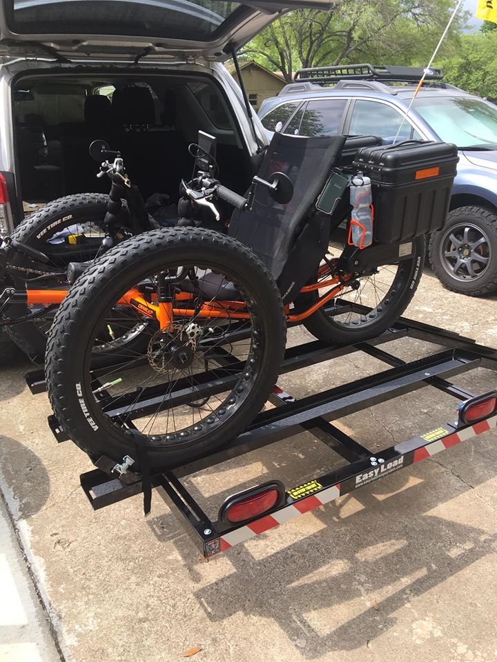 Extra large carriers for large trikes and bikes